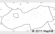 Blank Simple Map of Kab. Probolinggo, no labels
