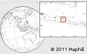 Blank Location Map of Kab. Sidoarjo