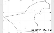 Blank Simple Map of Kab. Sidoarjo, no labels