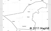 Blank Simple Map of Kab. Sidoarjo