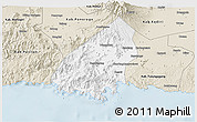 Classic Style 3D Map of Kab. Trenggalek