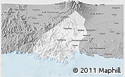 Gray 3D Map of Kab. Trenggalek