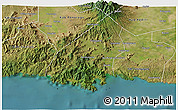 Satellite 3D Map of Kab. Trenggalek