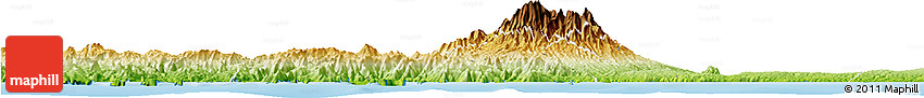 Physical Horizon Map of Kab. Trenggalek