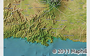 Satellite Map of Kab. Trenggalek