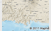 Shaded Relief Map of Kab. Trenggalek