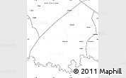 Blank Simple Map of Kab. Trenggalek