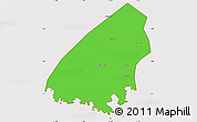 Political Simple Map of Kab. Trenggalek, cropped outside