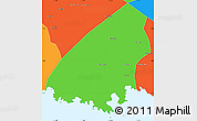Political Simple Map of Kab. Trenggalek
