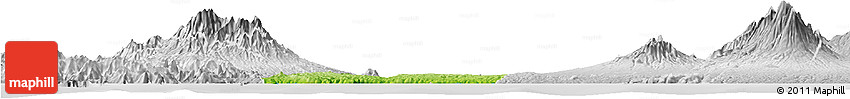 Physical Horizon Map of Kab. Tulungagung, lighten, desaturated