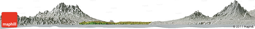 Satellite Horizon Map of Kab. Tulungagung, lighten, semi-desaturated