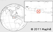 Blank Location Map of Kab. Tulungagung