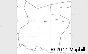 Blank Simple Map of Kab. Tulungagung