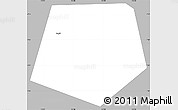 Gray Simple Map of Kodya. Pasuruan
