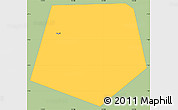 Savanna Style Simple Map of Kodya. Pasuruan