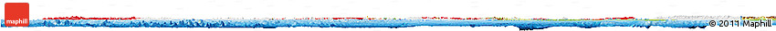 Flag Horizon Map of Indonesia, physical outside, flag centered