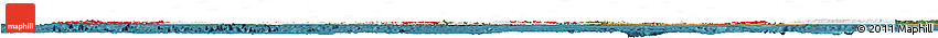 Flag Horizon Map of Indonesia, satellite outside, flag centered