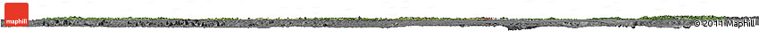 Satellite Horizon Map of Indonesia, desaturated