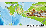 Physical Map of Kab. Fak-Fak