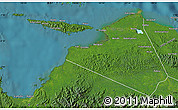 Satellite Map of Kab. Yapen Waropen