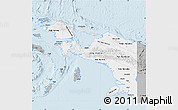 Gray Map of Irian Jaya