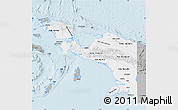 Gray Map of Irian Jaya