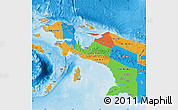 Political Map of Irian Jaya