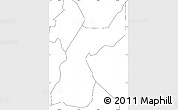 Blank Simple Map of Kodya. Jakarta Selatan, no labels
