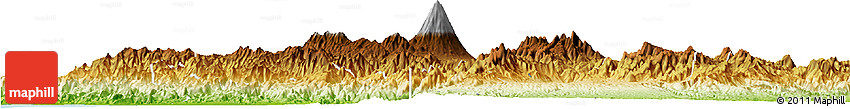 Physical Horizon Map of Kab. Kerinci