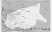Gray 3D Map of Kab. Sarolangun Bangko