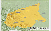 Savanna Style 3D Map of Kab. Sarolangun Bangko