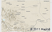 Shaded Relief 3D Map of Kab. Sarolangun Bangko