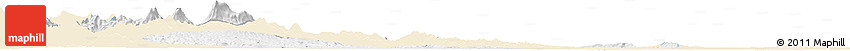 Classic Style Horizon Map of Kab. Sarolangun Bangko, single color outside