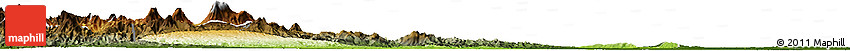 Physical Horizon Map of Kab. Sarolangun Bangko, darken