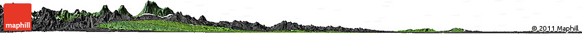 Satellite Horizon Map of Kab. Sarolangun Bangko, darken, desaturated