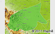 Political Map of Kab. Sarolangun Bangko, physical outside