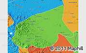 Political Map of Kab. Sarolangun Bangko