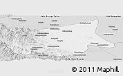 Silver Style Panoramic Map of Kab. Sarolangun Bangko