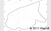 Blank Simple Map of Kab. Sarolangun Bangko, cropped outside, no labels