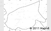 Blank Simple Map of Kab. Sarolangun Bangko, no labels