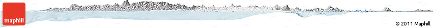 Gray Horizon Map of Kab. Lampung Utara