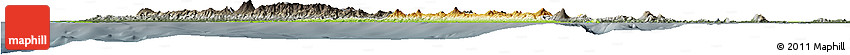 Physical Horizon Map of Kab. Lampung Utara, darken, semi-desaturated