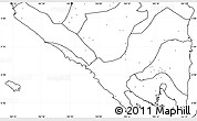 Blank Simple Map of Kab. Lampung Utara, no labels