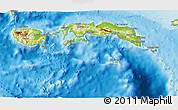 Physical 3D Map of Kab. Maluku Tengah