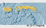 Savanna Style 3D Map of Kab. Maluku Tengah