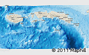 Shaded Relief 3D Map of Kab. Maluku Tengah