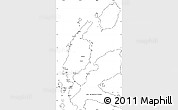 Blank Simple Map of Kab. Maluku Utara