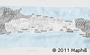 Gray 3D Map of Kab. Gorontalo