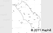 Blank Simple Map of Kab. Nias