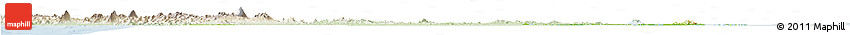 Physical Horizon Map of Riau, lighten